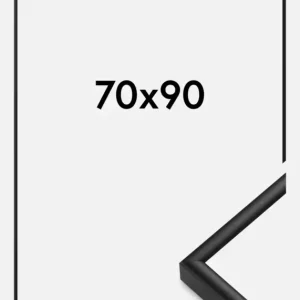 Fotolijst Nielsen Premium Classic Glas Mat Zwart 70x90 cm Super Prix