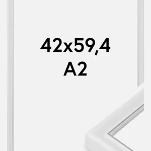 Expédition Rapide Fotolijst Canterbury Wit 42x59,4 cm (A2)