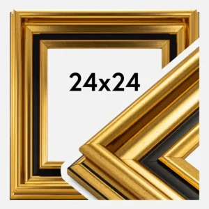 Authentique Fotolijst Gysinge Premium Glas Goud 24x24 cm