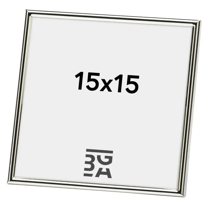 Super Prix Fotolijst Chloe Glas Zilver 15x15 cm