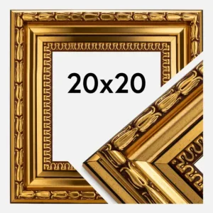 Fotolijst Birka Premium Glas Goud 20x20 cm Commander Maintenant