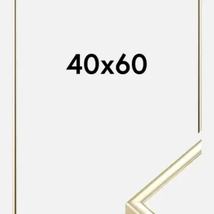 Fotolijst Nielsen Premium Classic Glas Goud 40x60 cm Satisfait Ou Remboursé
