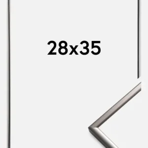 Promotion Saisonnière Fotolijst New Lifestyle Glas Staal - 28x35 cm