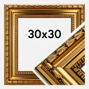 Fotolijst Birka Premium Glas Goud 30x30 cm Prix Bas