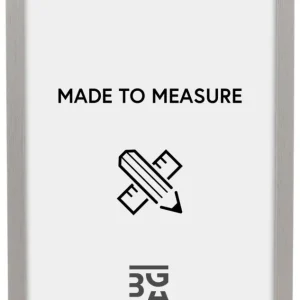 Prix Promo Fotolijst Björkö - Geraspt lichtgrijs - Formaat naar keuze (Plexiglas)