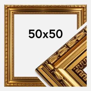 Fotolijst Birka Premium Glas Goud 50x50 cm Livraison Gratuite