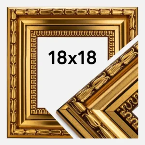 Petit Prix Fotolijst Birka Premium Glas Goud 18x18 cm