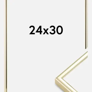 Offre Spéciale Fotolijst Nielsen Premium Classic Glas Goud 24x30 cm