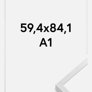 Populaire Fotolijst Chair Glas Wit 59,4x84,1 cm (A1)