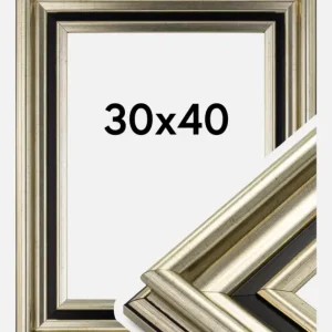 Fotolijst Gysinge Premium Glas Zilver 30x40 cm Acheter Direct