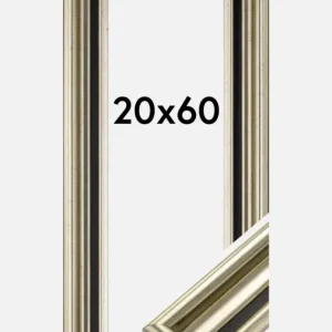 Petit Prix Fotolijst Gysinge Premium Glas Zilver 20x60 cm