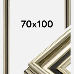 Promotion Saisonnière Fotolijst Gysinge Premium Glas Zilver 70x100 cm