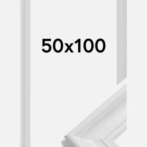 Top Vente Fotolijst Mora Premium Glas Wit 50x100 cm
