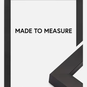 Fotolijst Hathor Zwart - Formaat Naar Keuze (Acrylglas) Super Prix