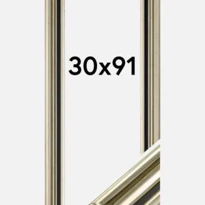 Fotolijst Gysinge Premium Glas Zilver 30x91 cm Prix Cassé
