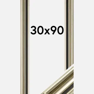 Offre Du Jour Fotolijst Gysinge Premium Glas Zilver 30x90 cm