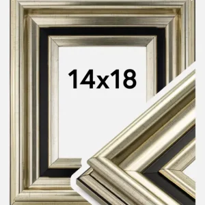 Petit Prix Fotolijst Gysinge Premium Glas Zilver 14x18 cm