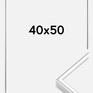 Affaire À Saisir Fotolijst Nielsen Premium Classic Glas Zilver 40x50 cm