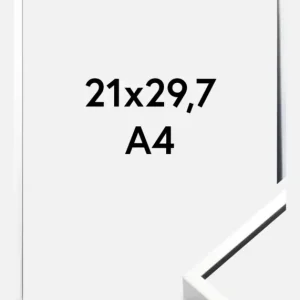 Fotolijst Nielsen Premium Alpha Glas Helder Zilver 21x29,7 cm (A4) Commander Vite