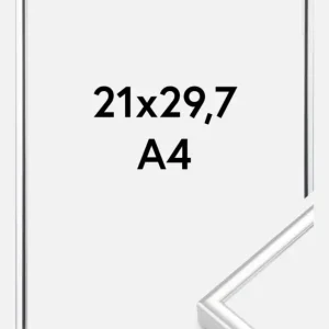 Offre Limitée Fotolijst Nielsen Premium Classic Glas Zilver 21x29,7 cm (A4)