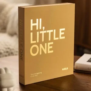 Dernier Modèle KAILA HI LITTLE ONE Manilla - Coffee Table Photo Album (60 Zwarte zijden)