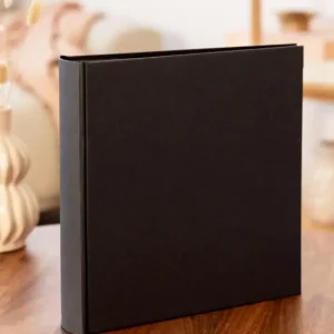 Dernier Modèle Wiro Album Zwart - 30x30 cm (100 Zwarte zijden / 50 bladen)