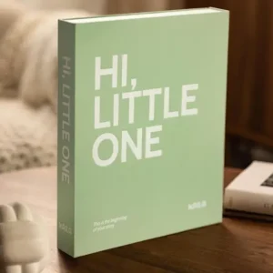 KAILA HI LITTLE ONE Mint - Coffee Table Photo Album (60 Zwarte zijden) Jusqu’à Épuisement Des Stocks