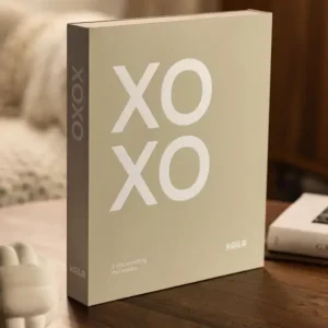 KAILA XOXO Greige - Coffee Table Photo Album (60 Zwarte zijden) Dernier Modèle