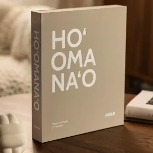 Remise KAILA HO'OMANA'O - Coffee Table Photo Album (60 Zwarte zijden)