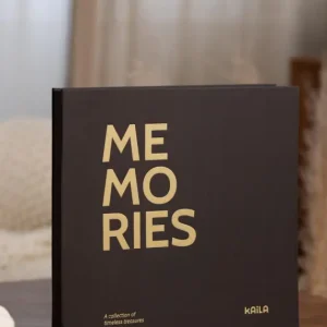 Kaila Fotoalbum Memories Zwart - 300 Staande Foto's in 10x15 cm Certifié