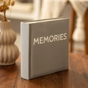 Certifié Memories Linnen Album Donkergrijs - 200 foto's van 10x15 cm