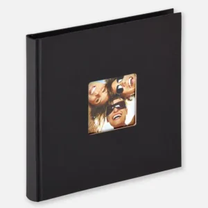 Satisfait Ou Remboursé Fun Album Zwart - 18x18 cm (30 Zwarte zijden / 15 bladen)