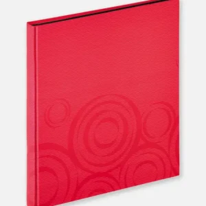 Orbit Rood - 30x33 cm (40 Zwarte zijden / 20 bladen) Nouvelle Collection