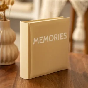 Prix Réduit Memories Linnen Album Beige- 200 foto's van 10x15 cm