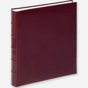 Walther Fotoalbum Classic Rood - 29x32 cm (60 Witte zijden / 30 bladen) Prix Bas