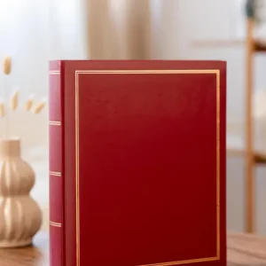 Classico Album Rood - 30x33 cm (100 Witte zijden / 50 bladen) Prix Choc
