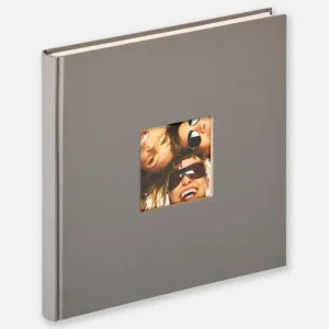 Réduction Fun Design Grijs - 26x25 cm (40 Witte zijden / 20 bladen)