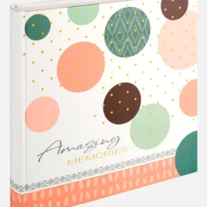 Amazing Memories Album Wit - 28x29 cm (100 Witte zijden / 50 bladen) Haute Qualité