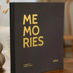 Meilleur Choix KAILA Album Memories Zwart - 300 Foto's van 11x15 cm