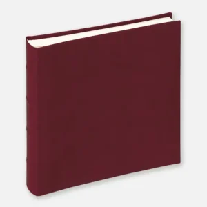 Walther Fotoalbum Classic Rood - 26x25 cm (60 Witte zijden / 30 bladen) Paiement Sécurisé