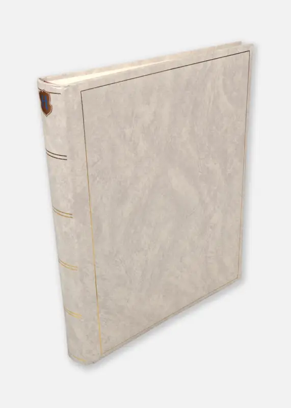 Henzo Basic Line Fotoalbum Wit - 30x36 cm (80 Witte zijden / 40 bladen) Vente Flash