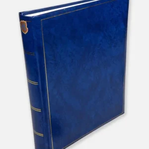 Satisfait Ou Remboursé Henzo Basic Line Fotoalbum Blauw - 30x36 cm (80 Witte zijden / 40 bladen)