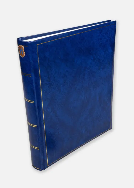 Satisfait Ou Remboursé Henzo Basic Line Fotoalbum Blauw - 30x36 cm (80 Witte zijden / 40 bladen)