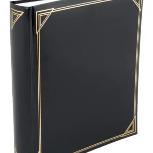 Henzo Promo Album Zwart - 29x33 cm (100 Witte zijden / 50 bladen) Satisfait Ou Remboursé