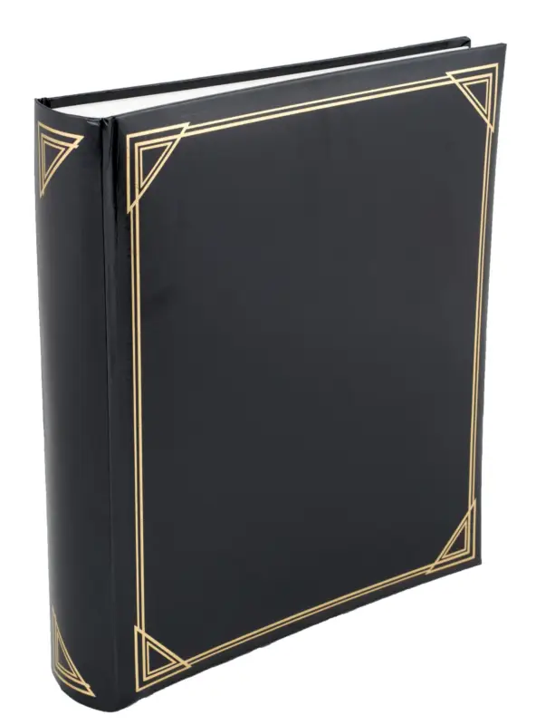 Henzo Promo Album Zwart - 29x33 cm (100 Witte zijden / 50 bladen) Satisfait Ou Remboursé