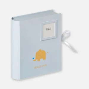 Nouvel Arrivage Baby Animal Cadeaudoos Blauw 27x24 cm