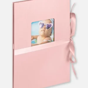 Nouvel Arrivage Fun Leporello Babyalbum Roze - 12 Foto's van 10x15 cm