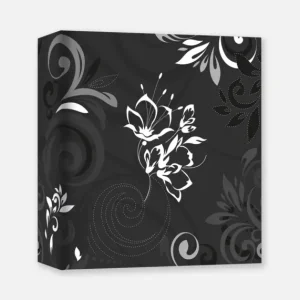 Livraison Express Umbria Zwart - 31x32 cm (50 Witte zijden / 25 bladen)