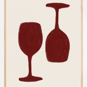 Wine time Poster (21x29.7 cm (A4)) Livraison Express