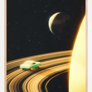 Affaire À Saisir Saturn Highway Poster (21x29.7 cm (A4))